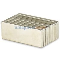 2magneti al neodimio N35 forti blocchi da 40 mm x 15 mm x 3 mm per terre rare
