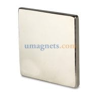 50Mm x 50mm x 5mm N35 magneti di neodimio di terreno rare a blocco super forte