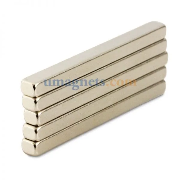 20pcs 50mm x 5mm x 3mm N50 Strong Strip Rare Earth Neodymium Magnets Rate