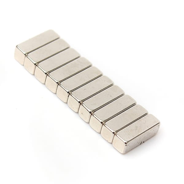 10pcs 12mmx4mmx4mm N35 Strong Block Rare Earth Neodymium Magnets High Powered Magnets - Immagine 2