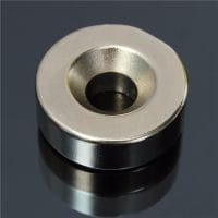 30mmx10mm with 10mm Countersunk Hole N35 Strong Round Neodymium Countersunk Disc Magnets Rare Earth Magnets (2 Pacchetto)