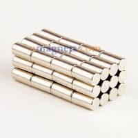 4mm X 8mm N35 Strong Cylinder Round Rare Earth Neodymium Magnets