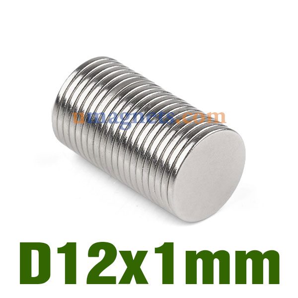 12ミリメートルXの1ミリメートルネオジム磁石ホームデポ