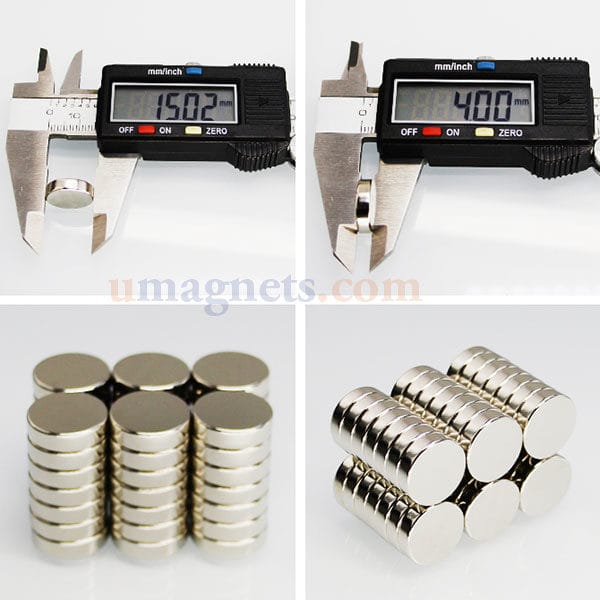 50 Magnetini Al Neodimio N42 Ø1 X 2 Mm – First4Magnets: Potenti E Precisi Per Hobby E Modellismo - 3