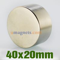 40mm ved 20mm disk magneter