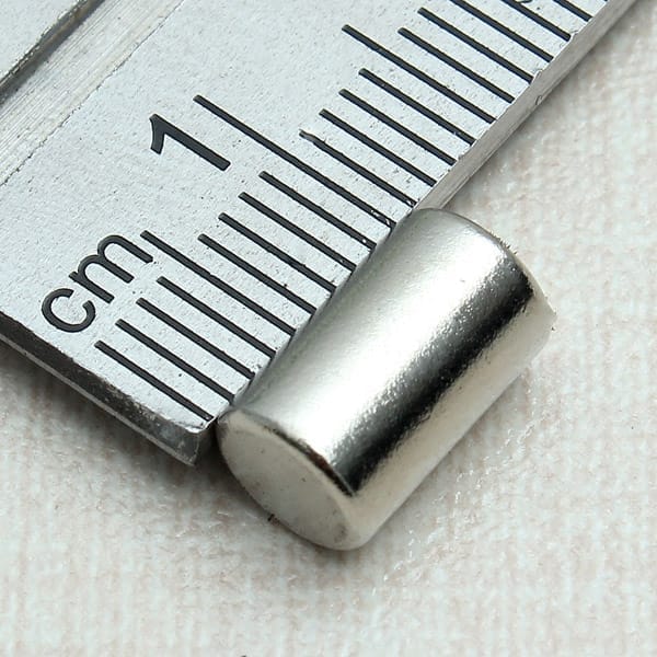 Neodym Magnet 8x4x3 Mm N50 Vernickelt - 0,9 Kg Haftkraft