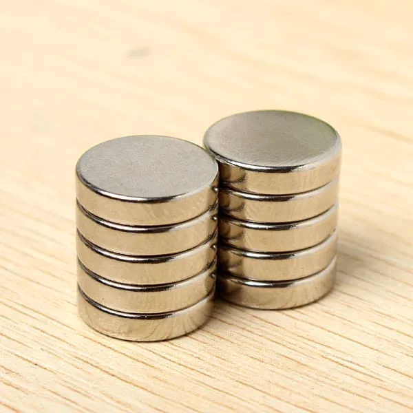 20 DISCHI PIATTI AL NEODIMIO MAGNETI D4x1 Mm NdFeB N52 FORTE - Foto 13