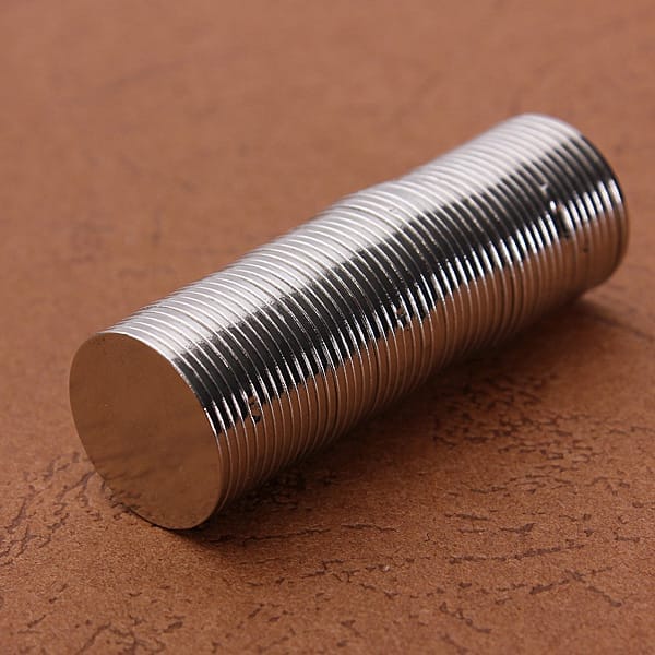 Aimants Néodyme N42 5mm X 8,47mm - Force 0,91kg - Lot De 10 Aimants Puissants