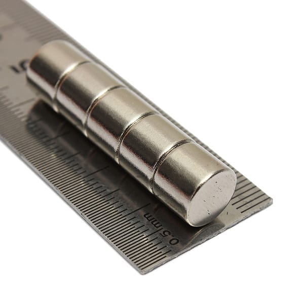 10mm x 8mm N42 Strong Round Disc Cylinder Toy Tool Rare Earth Neodymium Magnets Nickel Plated Magnetic Disc - Bild 6