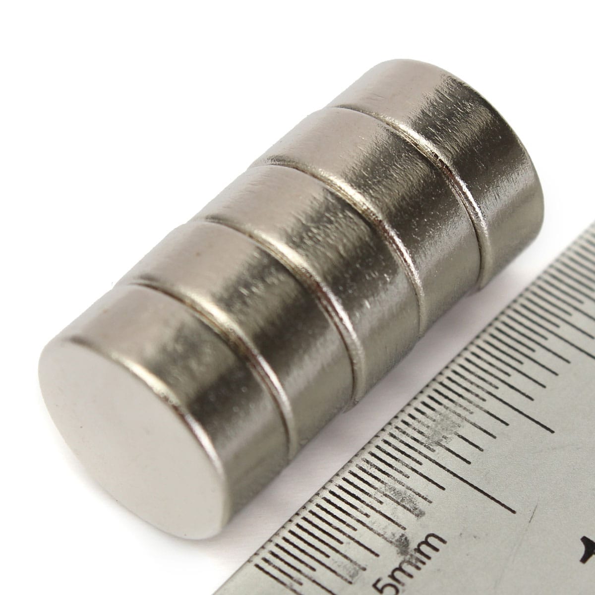 thumbnail image 2 of 10x N52 Neodymium Magnets - 8mm X 1.5mm Round Disc, Strong Rare Earth 2 of 6