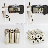 12x3mm with M3 Screw