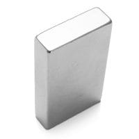 Alternative view of 46mm x 30mm x 10mm Strong Rare Earth Neodymium Block Magnet N35