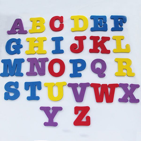 Kjøleskapsmagnet 26 Letters Numbers barnet pedagogisk leketøy