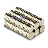 6mm x 1.5mm N35 Strong Round Disc Rare Earth Neodymium Magnets Nickel Plated Where To Buy Neodymium Magnets