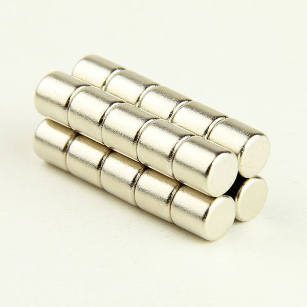 6mm X 6mm N35 Strong Disc Cylinder Round Rare Earth Neodymium