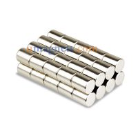 8mm x 10mm N35 Strong Round Disc Cylinder Tool Rare Earth Neodymium Magnets