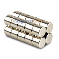 12mm x 10mm N35 Super Strong Round Disc Rare Earth Neodymium Magnets Nickel Plated Where To Buy Magnets For Crafts