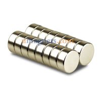 15mm x 6mm N35 Strong Round Disc Rare Earth Neodymium Magnets Nickel Plated Powerful Tiny Magnets For Sale
