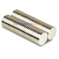 16mm x 2mm N35 Strong Round Disc Circular Rare Earth Neodymium Magnets Nickel Plated Thin Round Magnets