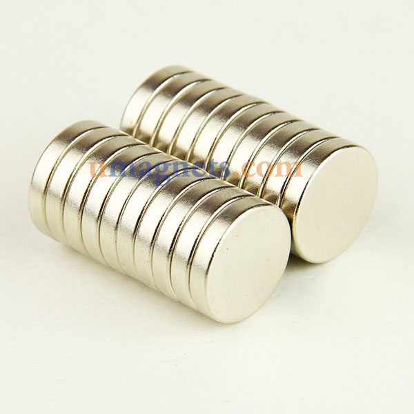 16mm X 3mm N35 Strong Disc Round Rare Earth Neodymium Magnets Nickel Plated Where To Buy Strong Magnets