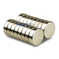 17mm x 5mm N35 Strong Round Disc Rare Earth Neodymium Magnets Nickel Plated Atrong Magnets