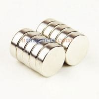 18mm X 5mm N35 magnete al neodimio forte cilindro rotondo Magneti per terre rare Magneti per frigorifero economici nichelati