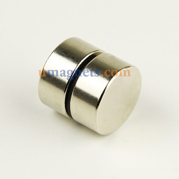 22mm x 10mm N35 Super Strong Round Cylinder Disc sjældne jordarters neodym magneter forniklet Magnet Køleskab