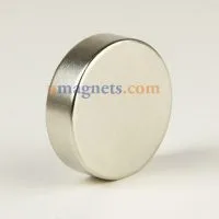 35mm x 10mm N35 Super Round Circular Cylinder Rare Earth Neodymium Magnets Nickel Plated World’s Strongest Magnets