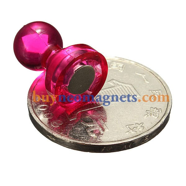 14pcs Strong Magnetic Thumbtacks Neodymium Pins Fridge Magnets Teaching Painting Thumbtack - 画像 10