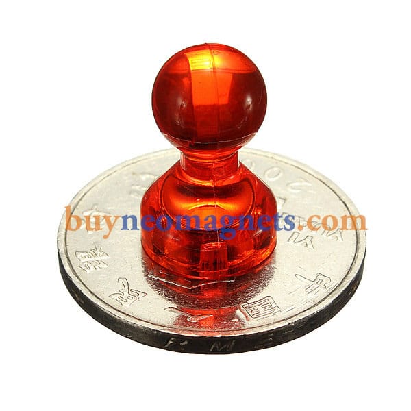 14pcs Strong Magnetic Thumbtacks Neodymium Pins Fridge Magnets Teaching Painting Thumbtack - 画像 5