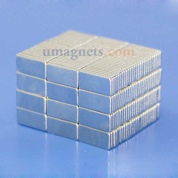 10mm x 5mm x 1mm N35 neodym Block Magneter Rare Earth neodymmagneter Bulk