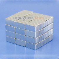 10mm x 5 mm x 1,5 mm N35 Neodymium Block Magneter kraftfulla magneter Till salu