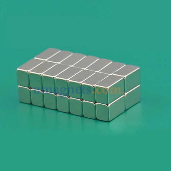 10مغناطيس مم × 6MM خ 5mm N35 النيوديميوم كتلة المغناطيس العليا مدعوم
