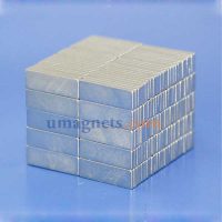 12mm x 4mm x 1mm thick N35 Neodymium Block Magnets Super Strong Magnets