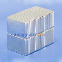 15mm x 10mm x 1mm thick N35 Neodymium Block Magnets Super Strong Magnets