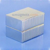 20mm x 10mm x 1.5mm thick N35 Neodymium Block Magnets Super Strong Magnets