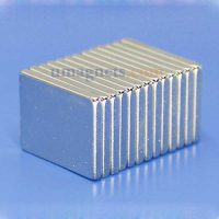 20mm x 15mm x 2mm thick N35 Neodymium Block Magnets Strong Cuboid Rare Earth Magnets