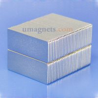 25mm x 10mm x 1mm thick N35 Neodymium Block Magnets Super Strong Magnets