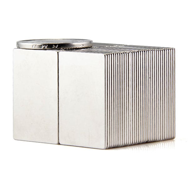 4pcs 30mm x 20mm x 1mm thick N35 Neodymium Block Magnets Super Strong Magnets