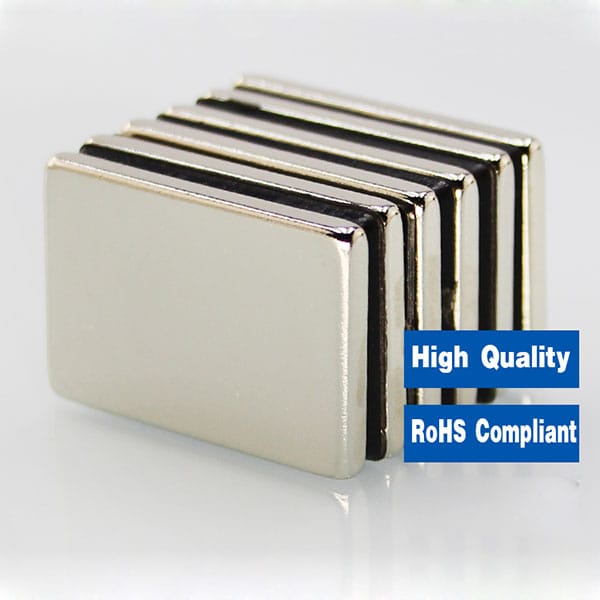 4pcs 30mm x 20mm x 3mm thick N35 Neodymium Block Magnets Super Strong Magnets