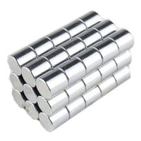 7mmx7mm Neodymium Disc Magnet N35 Strong Rare Earth Cylinder Magnets Sale Home Depot 7x7mm (20 Pakke)