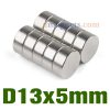 N35 13mmx5mm Neodymium (NdFeB) Rare Earth Disc Magnets
