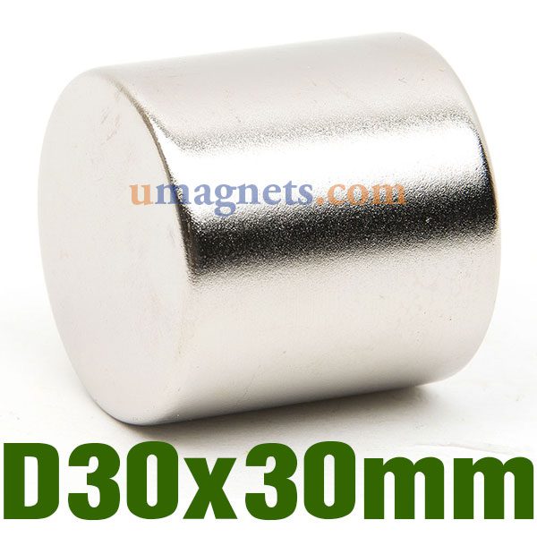 30mmx30mm Disk N52 Magnet Rare Earth NdFeB Neodymium Permanent Magnet Mycket kraftfull