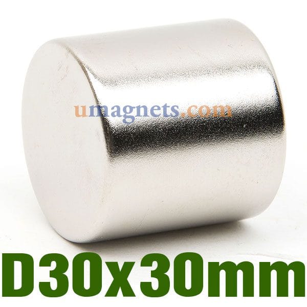 ULIBERMAG Aimant de disque de néodyme n52, aimant de terre rare permanent de support magnétique de 1pcs NdFeB aimant, forte force magnétique de 40x20mm pour la fixation de levage de garage de