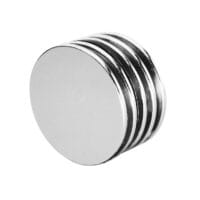 40mmx2mm Neodymium Disc Magnet N35 Strong Rare Earth Round Magnets Big Powerful Heavy Duty Magnets (2 パック)