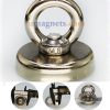 48mm dia Neodymium Clamping Magnet with M8 Eyebolt Fishing Magnets- 90kg Pull