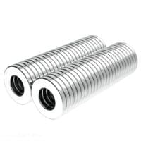 12mm od x 6mm id x 1mm thick Neodymium Ring Magnets N35 Strong Rare Earth Tube Magnets