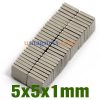 N35 Super Strong Square Magnet 5mm x 5mm x 1mm thick Neodymium Block Magnets Craft NdFeB Rare Earth Magnet Sale