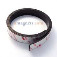 Fleksibel Magnet med 3M selvklæbende 20 mm x 2 mm Neodym Magnetic Tape