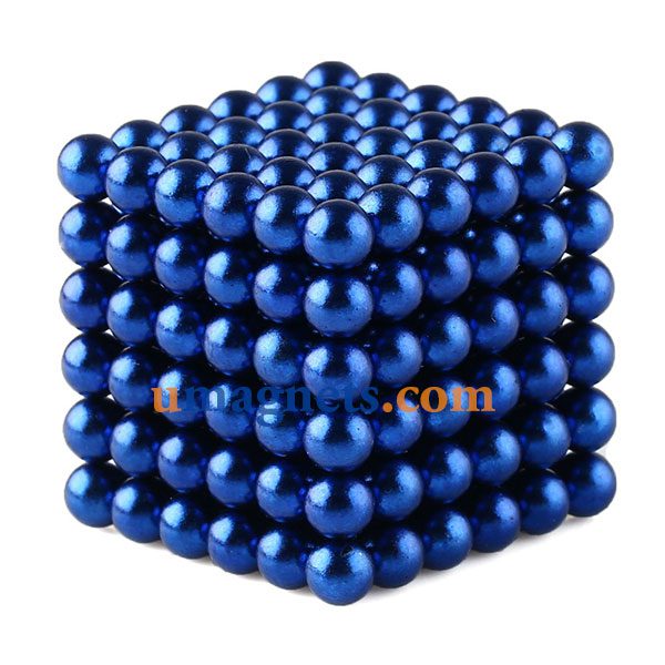 N42 5mm Buckyballs Magnetic Balls Toys Magnet Balls Puzzles Sphere  Neodymium Magnets (Color: Blue) - UMAGNETS